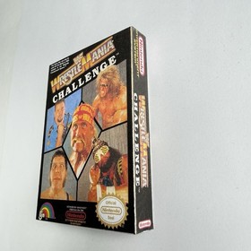 Retro 3D WWF Wrestlemania Challenge Nintendo NES Game Box Refrigerator Magnet