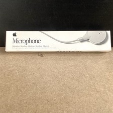 Rare Find Vintage 1991 Apple Computer Microphone 699-5103-A New in Seal Box