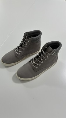 Timberland Dausette Gray Nubuck Leather High Top Ortholite Sneakers Size: 7.5