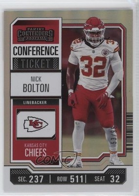 2023 Panini Contenders Conference Ticket 53/99 Nick Bolton #50 0q1p