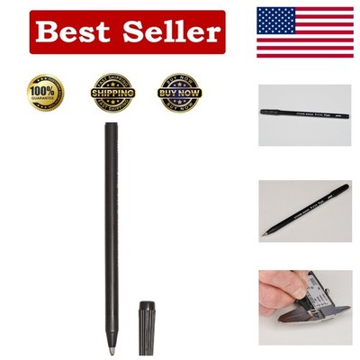 Compact Black Chemical Etching Pen - Ideal for Marking Tools & Inscriptions