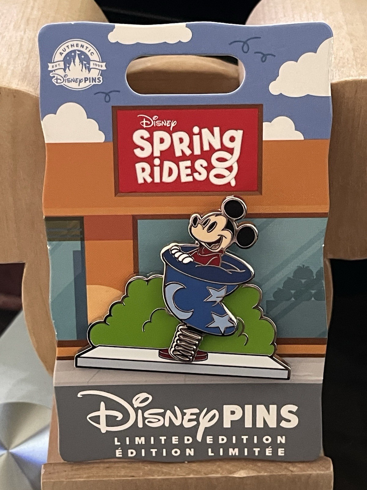 2024 Disney Parks Spring Rides Sorcerer Mickey LE 4000 Pin