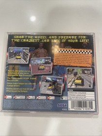 Crazy Taxi (Sega Dreamcast, 2000) Complete W/Manual TESTED Sega All Stars CIB