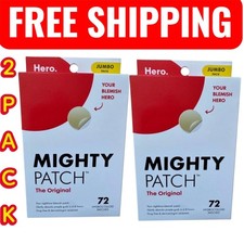 NEW Hero Cosmetics Mighty Patch 2pk Original Blemish Acne Treatment - 144 Ct