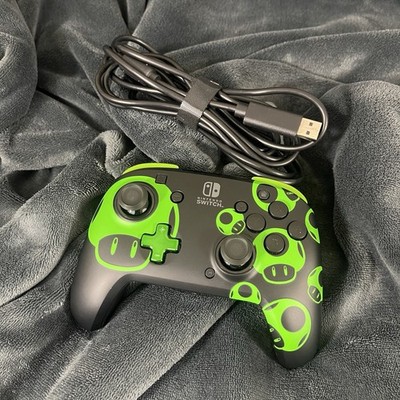 Nintendo Switch PDP Rematch Wired Glow in the Dark Controller