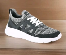 Men' AVIA QuickFlash Sneaker Lightweight Cushioned Black Oreo  Shoes Size 13