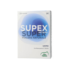 Alta Natura Supex Retard Uomo 30 cpr - Integratore Vigore e Tonicità Naturale