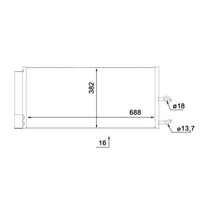 Kondensator Klimaanlage Mahle AC 890 000S FüR Volvo Xc90 II