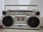 SANYO M9902-2 Boombox Cassette Player Radio Portable Stereo AM FM Tested Works