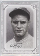 2022 Topps Museum Collection Canvas Collection Reprints Lou Gehrig #CCR-17 HOF