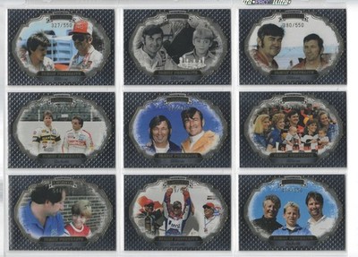 2009 Legends FAMILY PORTRAITS GOLD #FP2 Allison Family #380/550!-ONE CARD ONLY!