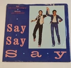 PAUL McCARTNEY & MICHAEL JACKSON - SAY SAY SAY ORIGINAL 45 Rpm 1983 GREAT SHAPE
