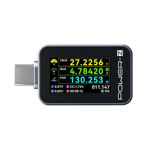 Power-Z C240 Portable USB-C Tester, Digital Power Meter, Supports up to 240W and