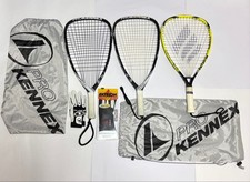Racket Ball Set: 3 Rackets And Glove