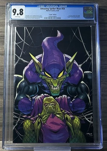 Amazing Spider-Man #54 1:100 Ed McGuinness Virgin Variant CGC 9.8