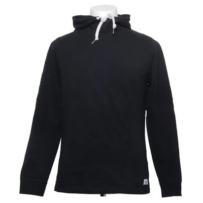 Lindbergh White, Kapuzenpullover, Größe: M, Schwarz, Baumwolle, Einfarbig #Cvc
