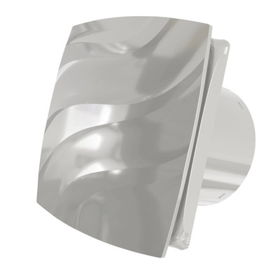 Badlüfter ALTO 120 TH Silver Quick Fix Montagesystem, Timer, Hygrostat, 120 mm