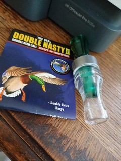 Buck Gardner Double Nasty Duck II Hunting Call w/sleeve