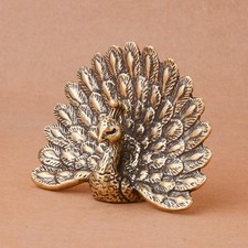 Peacock Statue Brass Peacock Wedding Gift Decoration Figurine Ornament