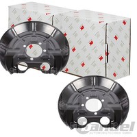 2X NK Spritzbleche Bremsscheiben Hinten Passend FÜR Opel Signum Vectra Saab 9-3