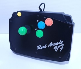 Sega Saturn HORI HSS-09 Real Arcade V7 Stick Boxed Tested Japan Rar