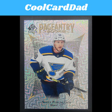 2021-22 SP Authentic Pageantry Scott Perunovich St. Louis Blues #P-76