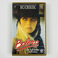 Bolero VHS Tape Big Box Bo Derek Tracked Postage Syme Video Gold Cannon Tested