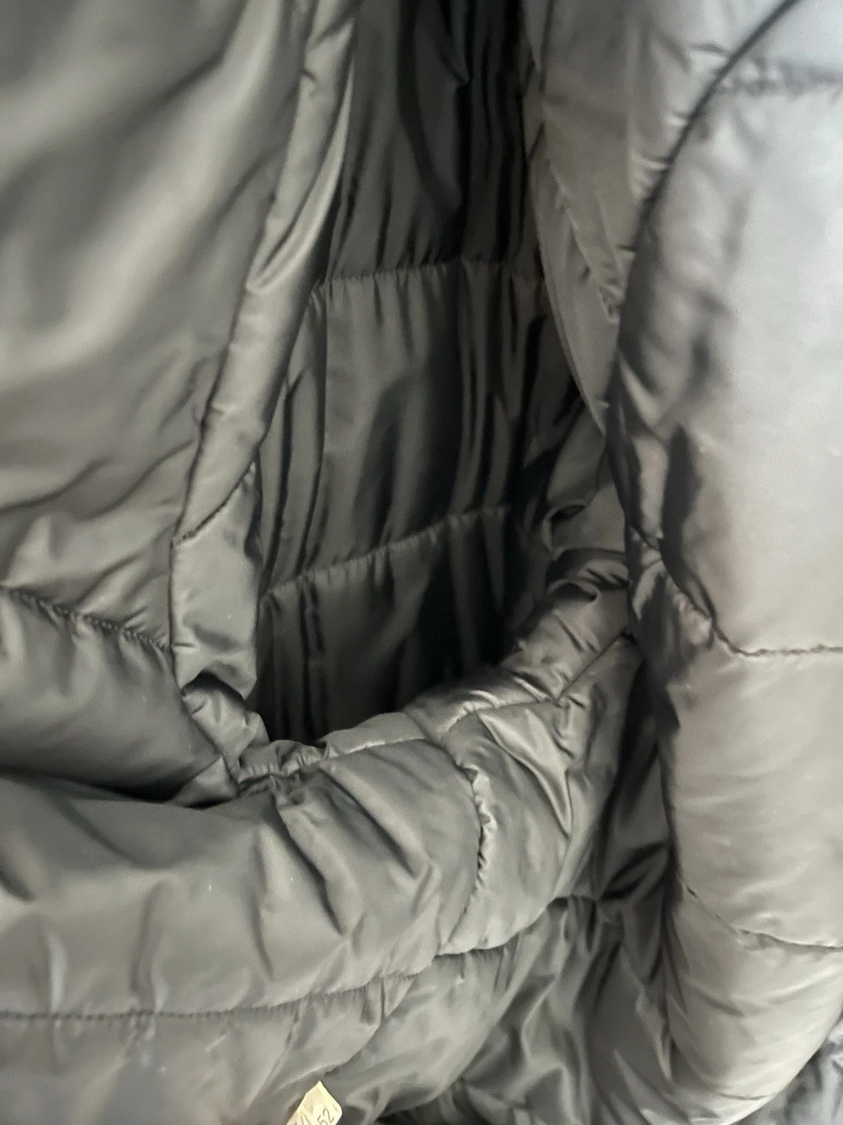 Marni Navy Hooded Parka With Quilted Lining - product detail image 7