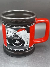 Keith Kimberlin Encore Group Christmas Cat Fish Bowl Coffee Mug Cup