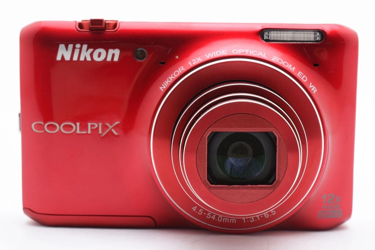 Nikon COOLPIX S6400 美品 デジタルカメラ レッド セット 【公式通販】