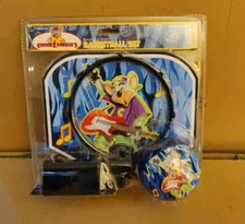 VTG RARE 1990s Chuck E Cheese Basketball Hoop Set Rock & Roll Guitar BRAND NEW