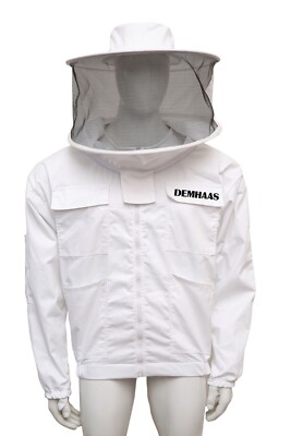 DEM7301 Adult Beekeeper Jacket with Hat - Stab Resistant Protection & Breathable