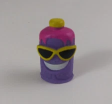 Grossery Gang Series 1 Barf Room Supplies Purple Leaky Sunscreen