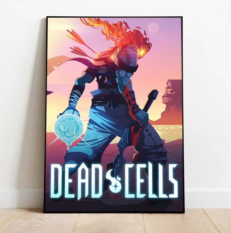 Dead Cells Poster, Wall Art & Home Decor, Video Game Poster Gift