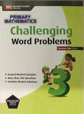 Challenging Word Problems (Common Core Ed.): Grade 3 - Perfect Paperback - GOOD