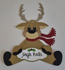 Reindeer. Scrapbook, Card Making Paper Piecing