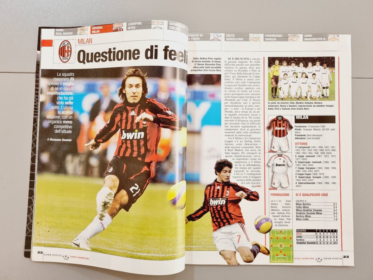 Guerin Sportivo N°13 2004 – Kaka Et Totti En Une, Collector Foot