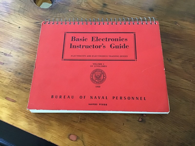 1953 Naval Basic Electronics Instructor’s Lesson Plans Guide NAVPERS 91888