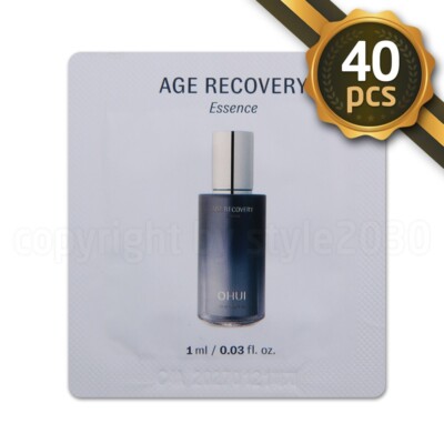 O HUI Age Recovery Essence 1ml x 40pcs (40ml) Renewed Vision Anti-Falten OHUI
