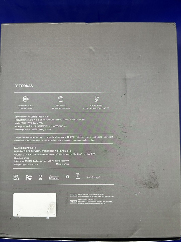 TORRAS Coolify 2 Neck Air Conditioner eBay