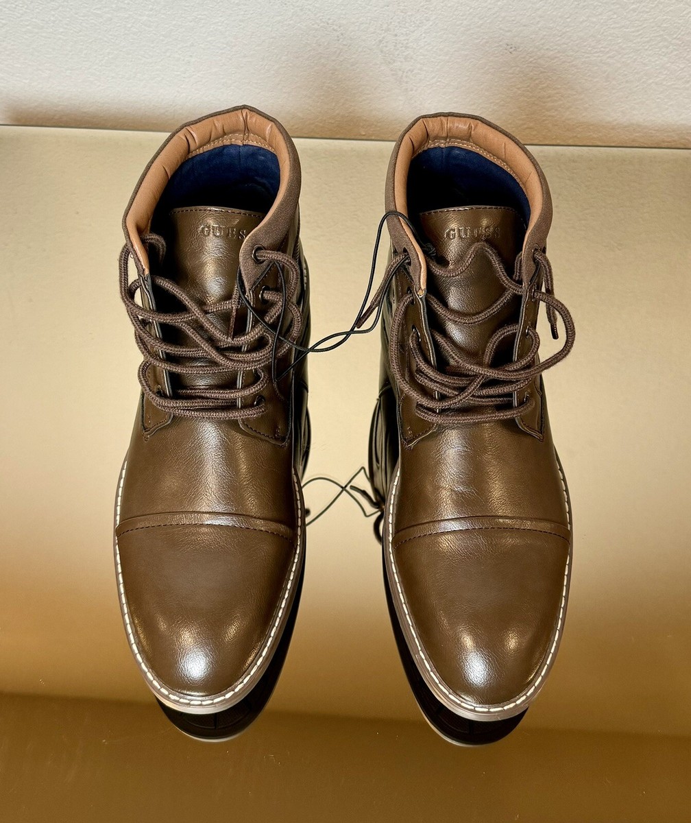 Brand New Guess Brown Leather Shoes - US Size 10.5  display picture 1