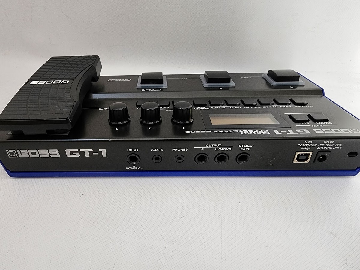 BOSS GT-1 Guitar Multi Effects Processor Pedal | eBay