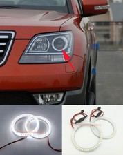 Anillo halo LED para Kia Borrego Mohave 09-11 faro ojo de ángel Demon Corona DRL