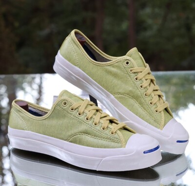 Converse Jack Purcell Signature Low Sulphur Spring Size Green