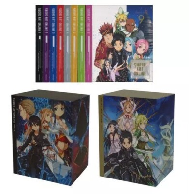 Sword Art Online Production Limited Edition Complete 1-9 Set Japanese Edition BR