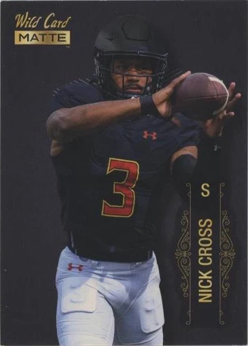 2022 Wild Card MATTE Nick Cross #MB-122