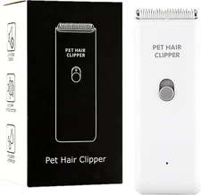 USB Rechargeable Pet Grooming Clipper - Low Noise - Cordless Trimmer