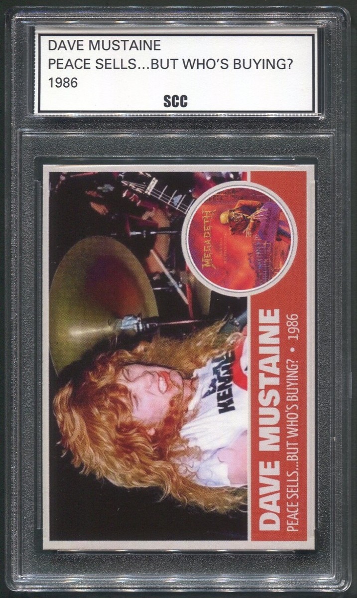 Custom 1986 Dave Mustaine Megadeth Peace Sells But Who's Buying