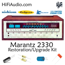 Marantz 2330 rebuild restoration recap upgrade kit repair capacitor