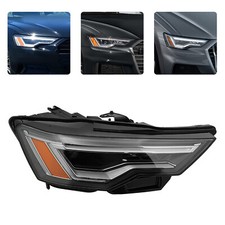 For 2019-2021 Audi A6 Led Headlight Assembly Headlamp 6 Pins Passenger Side Rh For 2019-2021 Audi A6 Led Headlight Assembly Headlamp 6 Pins Passenger Side Rh